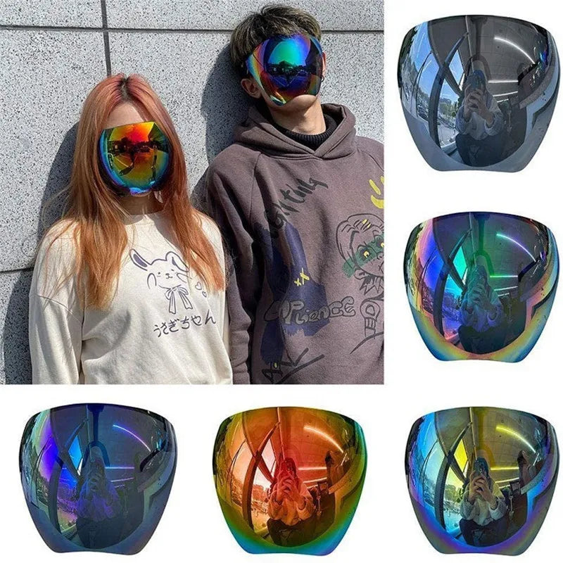 Full Face Solar Mask with Spherical Lens