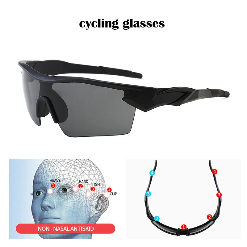 Futuristic Cycling Sunglasses