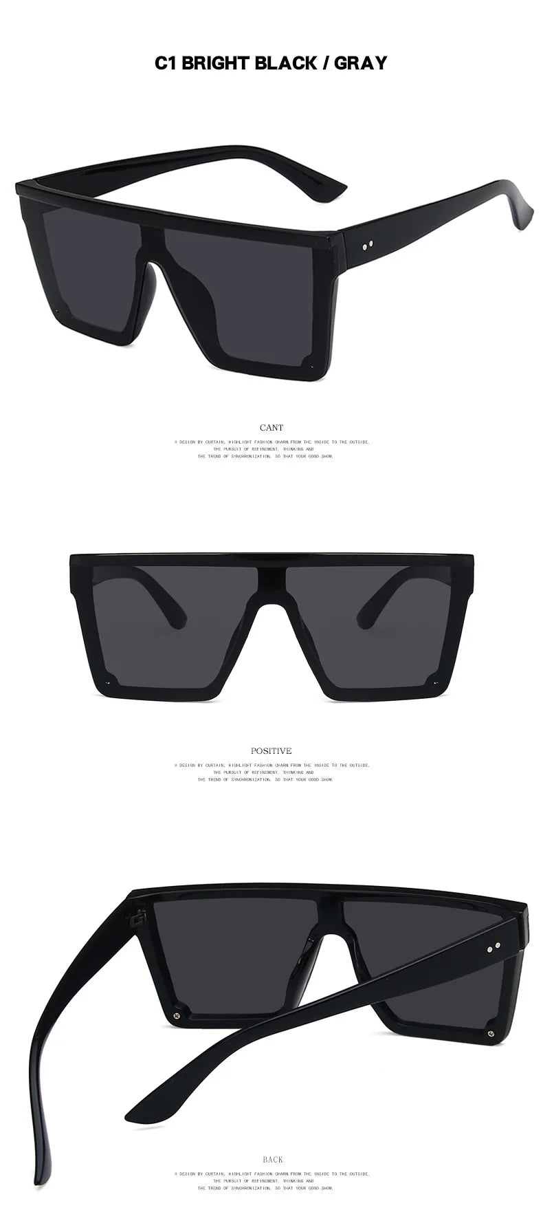 Futuristic Shield Sunglasses